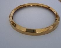 Brass plain Bezel